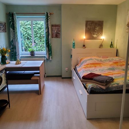 Studio-Apartment Mit Kleinem Gartenanteil Burg auf Fehmarn Bagian luar foto