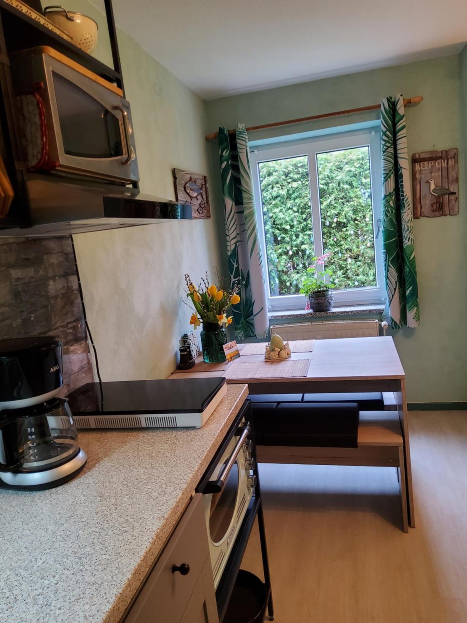 Studio-Apartment Mit Kleinem Gartenanteil Burg auf Fehmarn Bagian luar foto